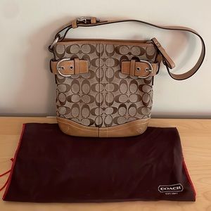 Coach Monogram shoulder bag